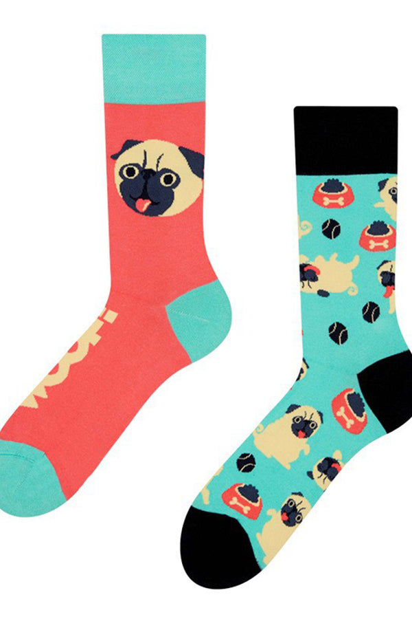 Cute Printed Cotton Socks