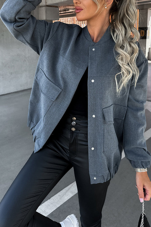 Suede Relaxed Loose Jacket