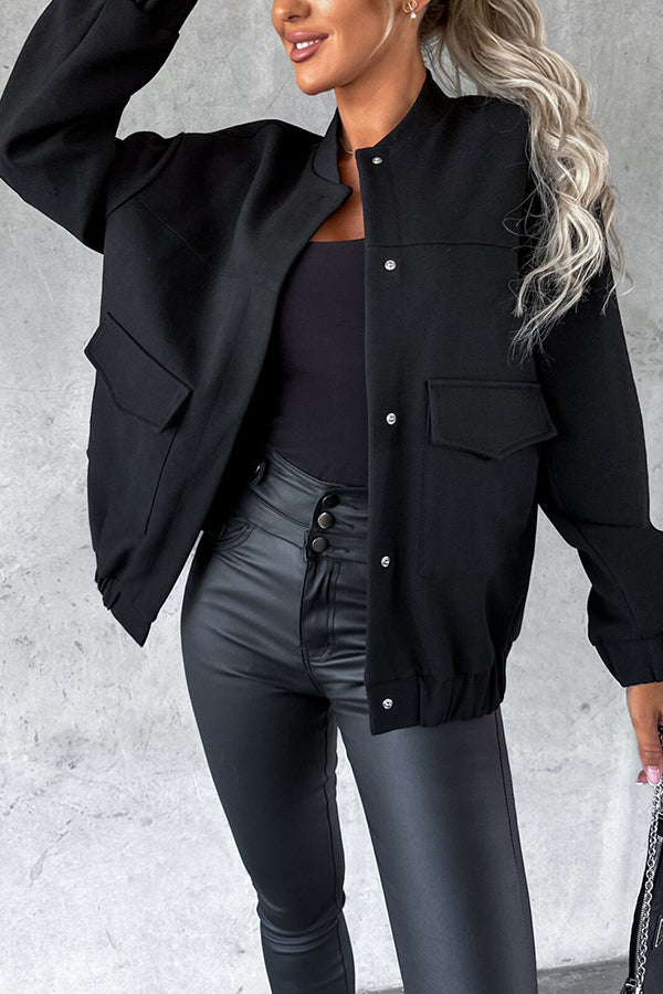 Suede Relaxed Loose Jacket