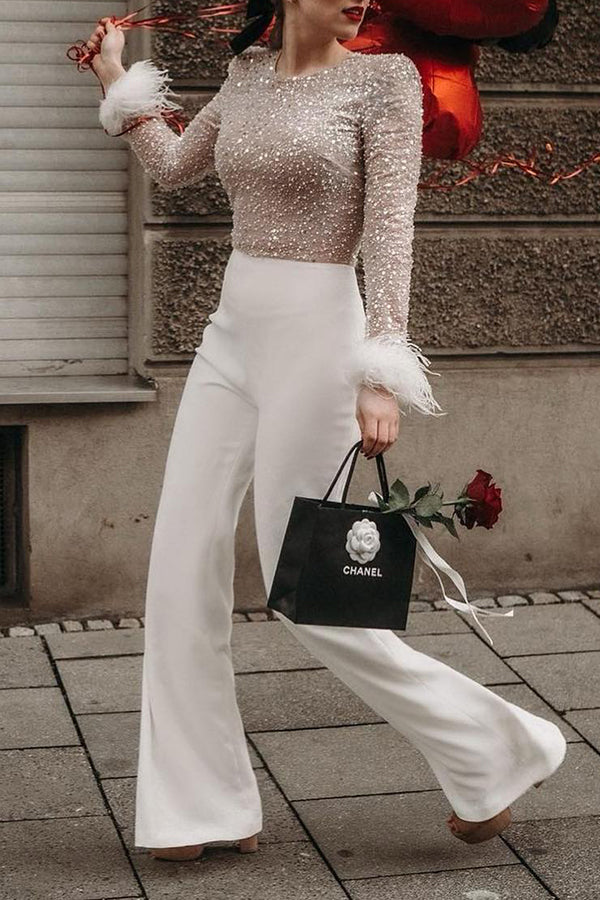 The Amelia White Jumpsuit