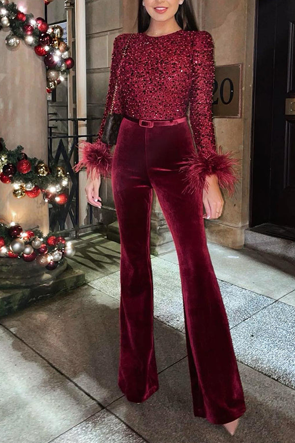 rocking Monique Red Jumpsuit