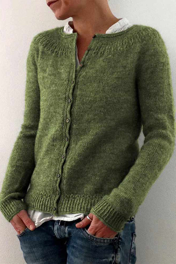 Green Long Sleeve Sweater