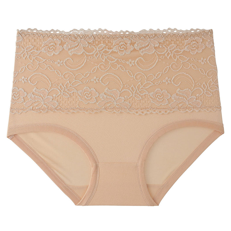 Comfortable Soft Lace High Waist Brief