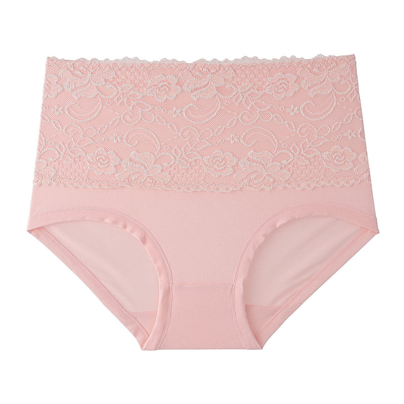 Comfortable Soft Lace High Waist Brief