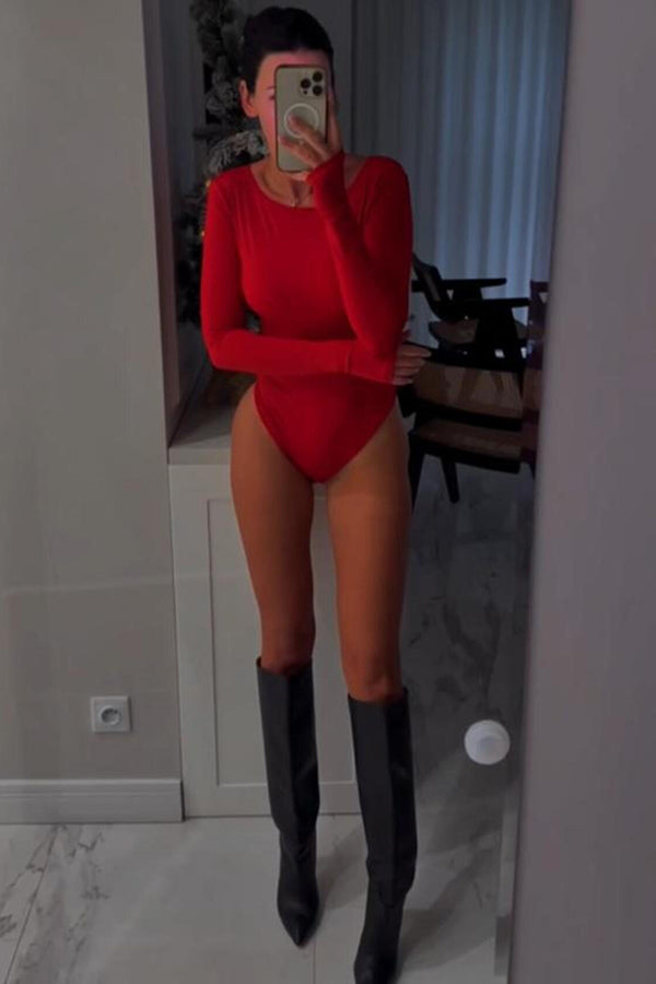 Sublime Wealth Bodysuit Red