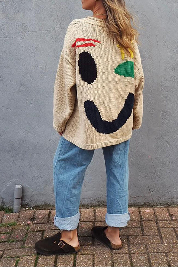 Funny Expression Sweater