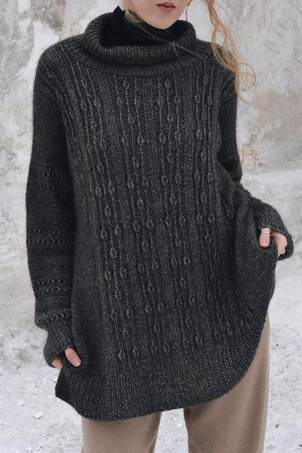 Hand Knitted Crochet Sweater