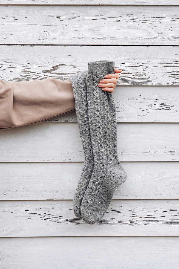 Hand Knitted Cashmere Socks