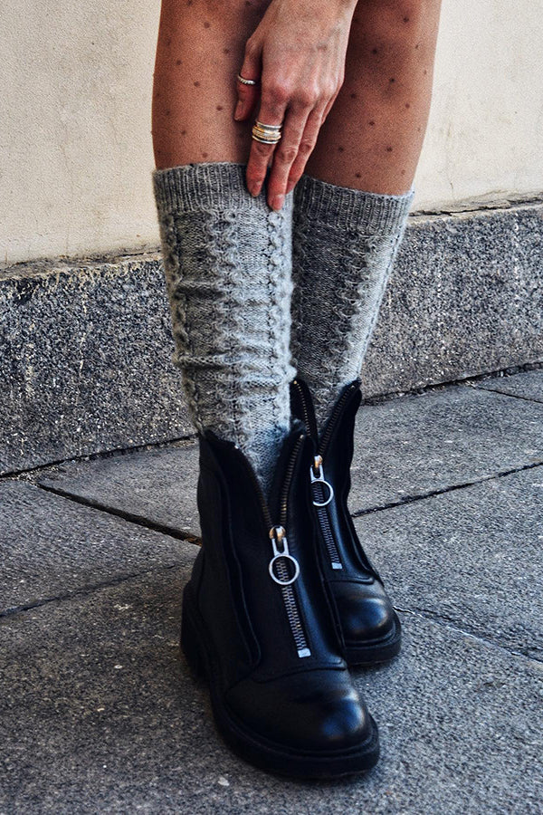 Hand Knitted Cashmere Socks