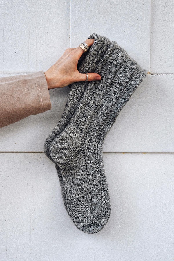 Hand Knitted Cashmere Socks