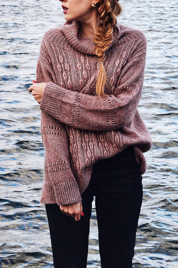 Pink Cashmere Sweater