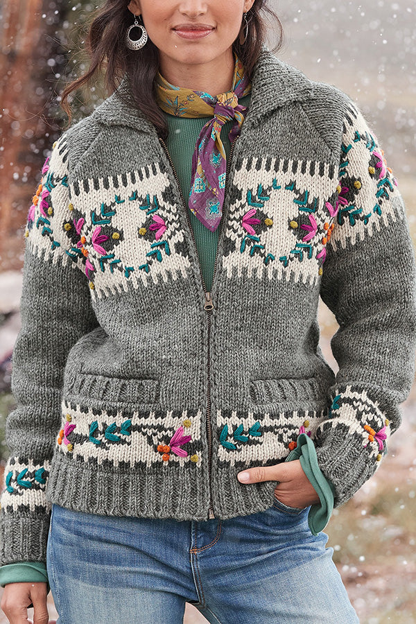 Flower Trail Cardigan