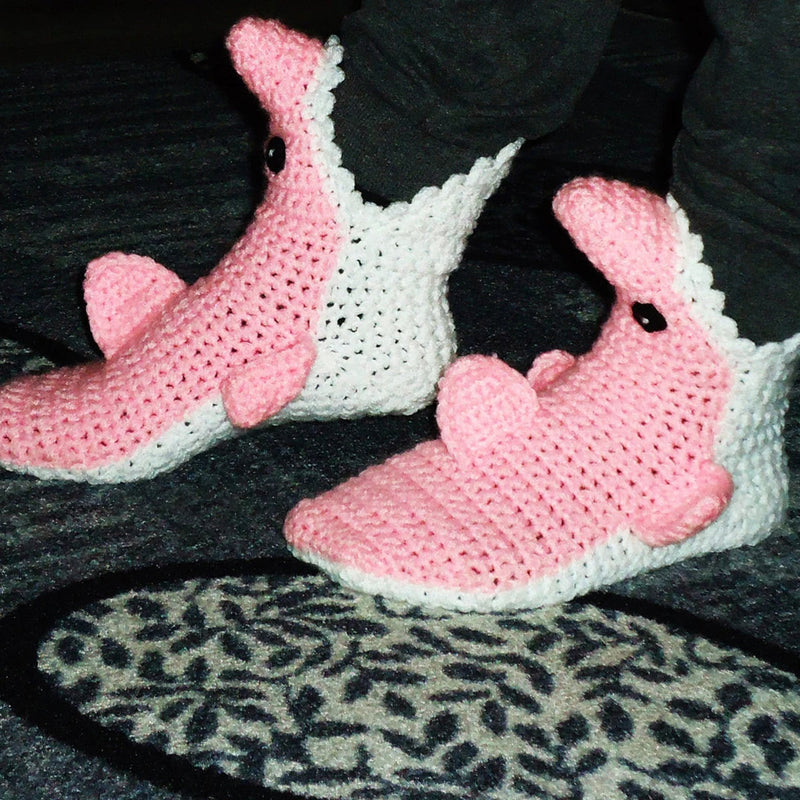 Christmas Creative Shark Knitted Socks