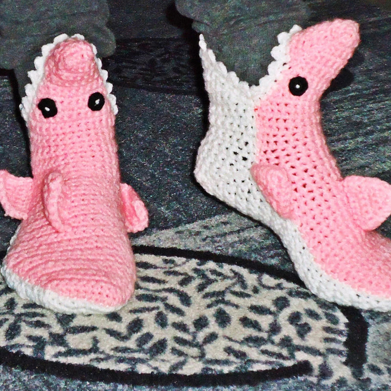 Christmas Creative Shark Knitted Socks