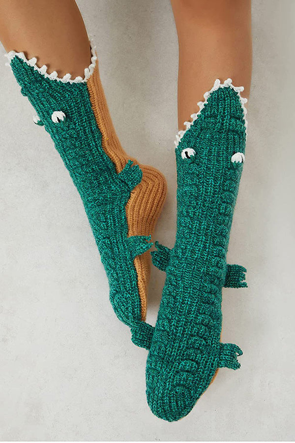 Creative Shark Knit Socks