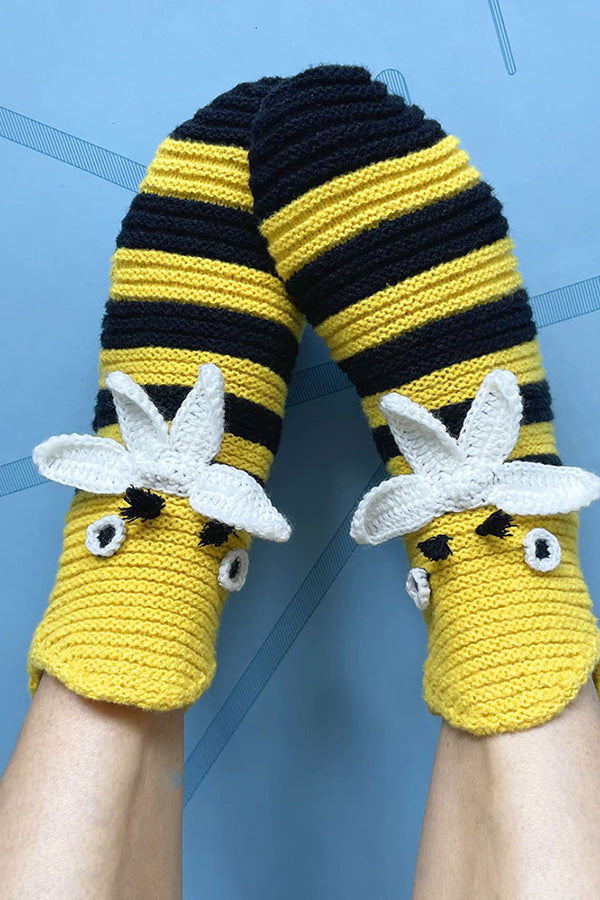 Creative Bee Knitted Socks