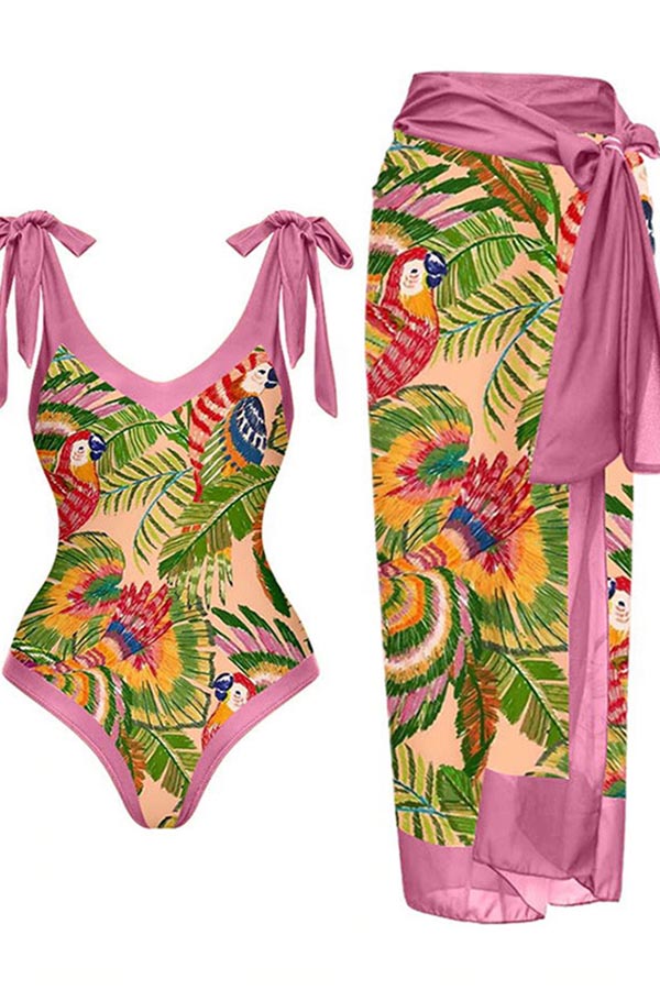 Resort Swimsuit Three Piece Set