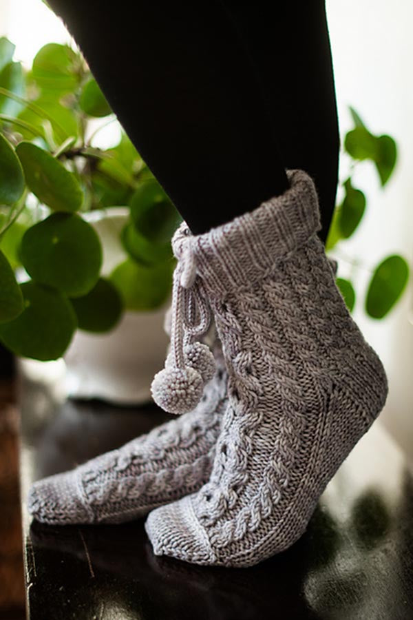 Thermal Knitted Floor Socks