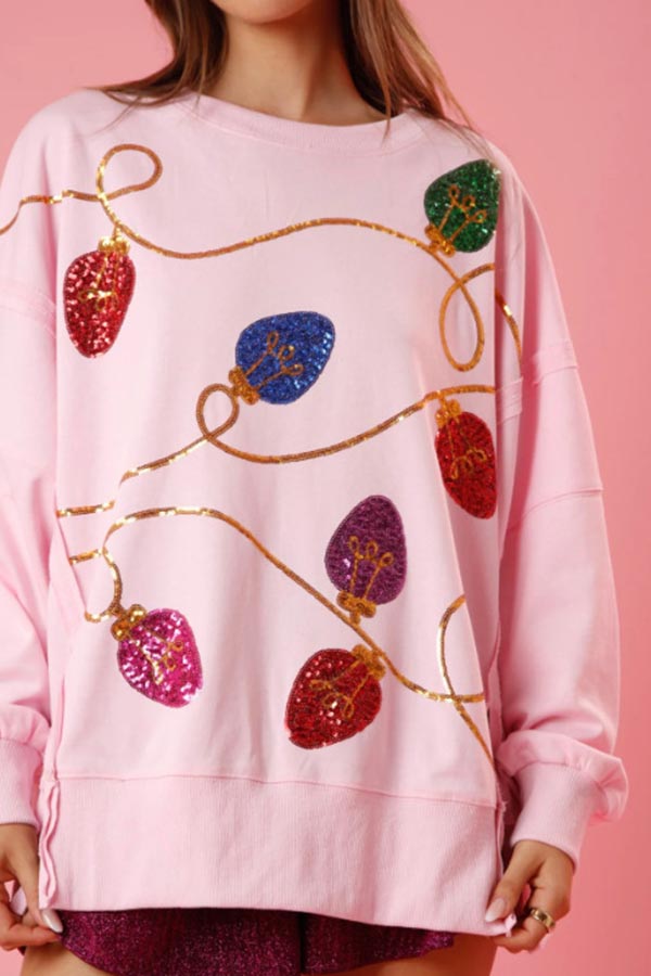 Christmas Lights Sweatshirt