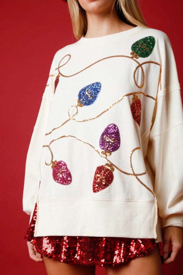 Christmas Lights Sweatshirt