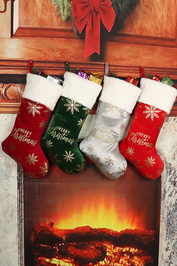 Christmas Decorations Candy Stockings