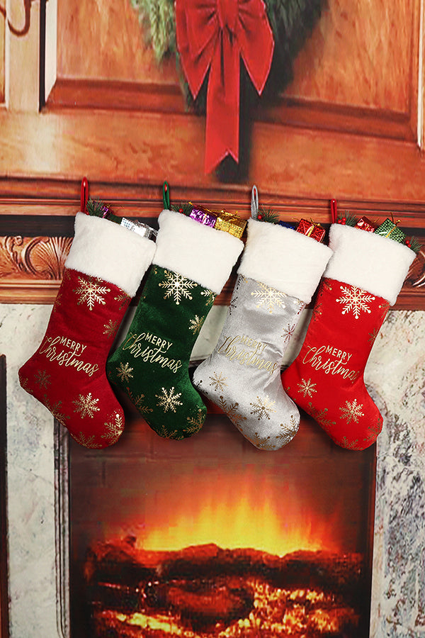 Christmas Decorations Candy Stockings