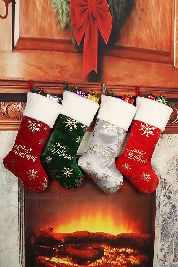 Christmas Decorations Candy Stockings