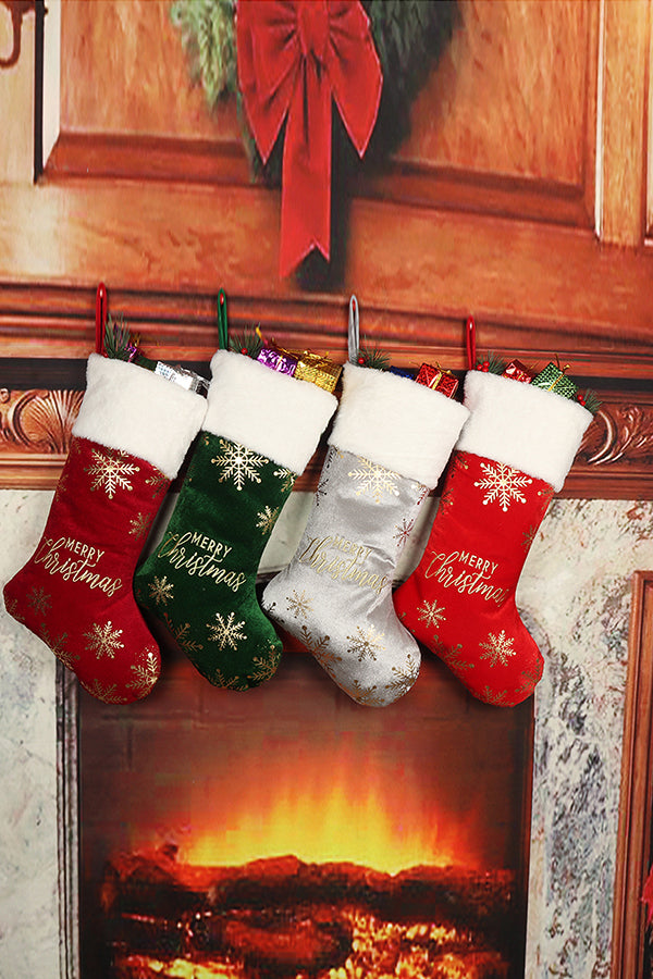 Christmas Decorations Candy Stockings