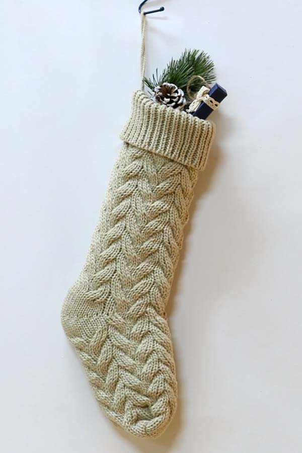 Knitted Yarn Christmas Gift Candy Socks