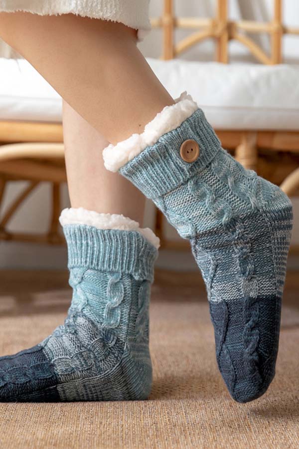 Winter Sherpa Floor Socks