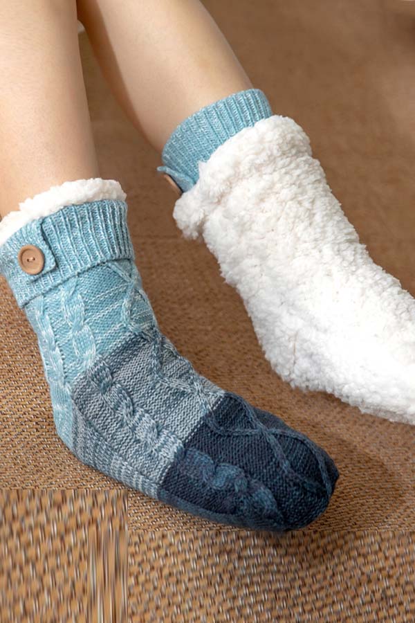 Winter Sherpa Floor Socks