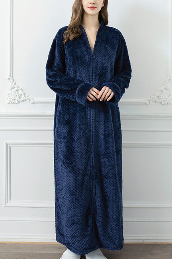 Coral Velvet Plus Velvet Thickened Home Robe