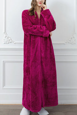 Coral Velvet Plus Velvet Thickened Home Robe