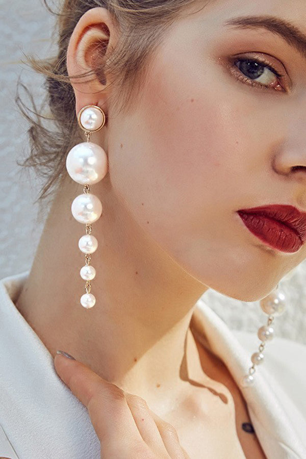 Elegant Pearl Earrings