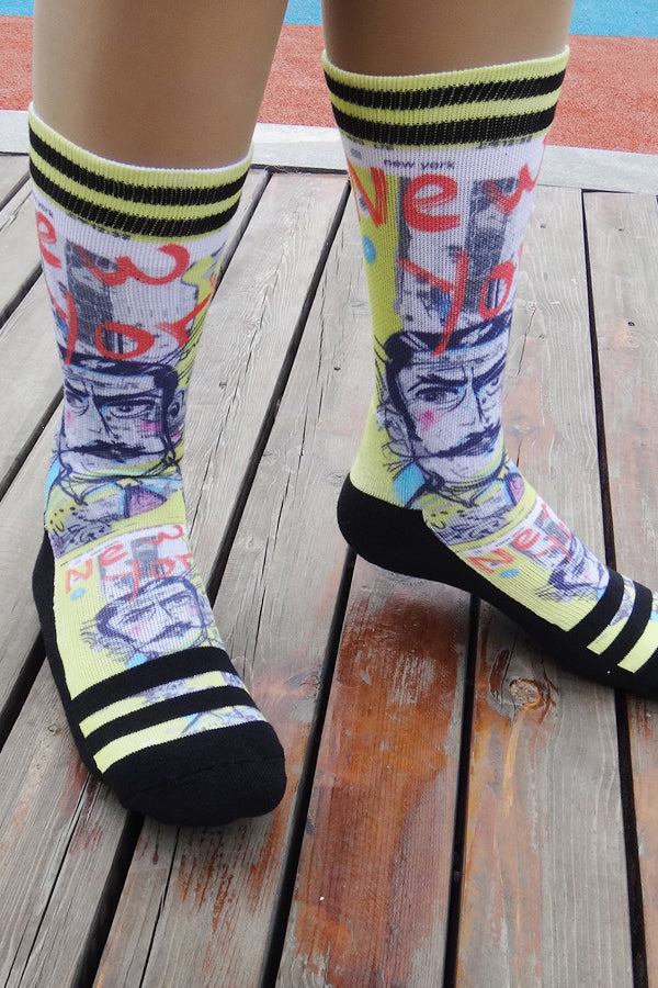 Cute Cartoon Fun Printed Socks