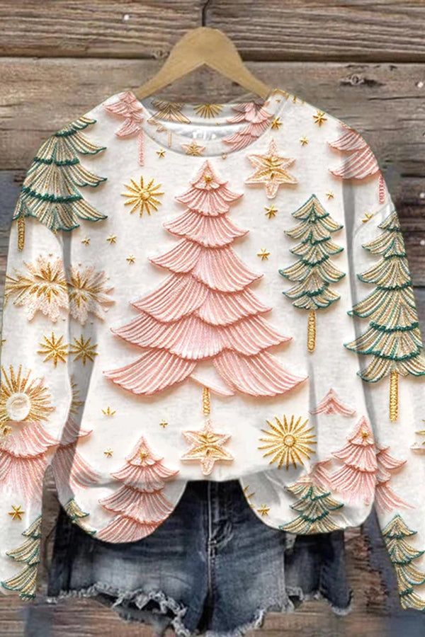 Christmas Fun Printed Sweatshirt