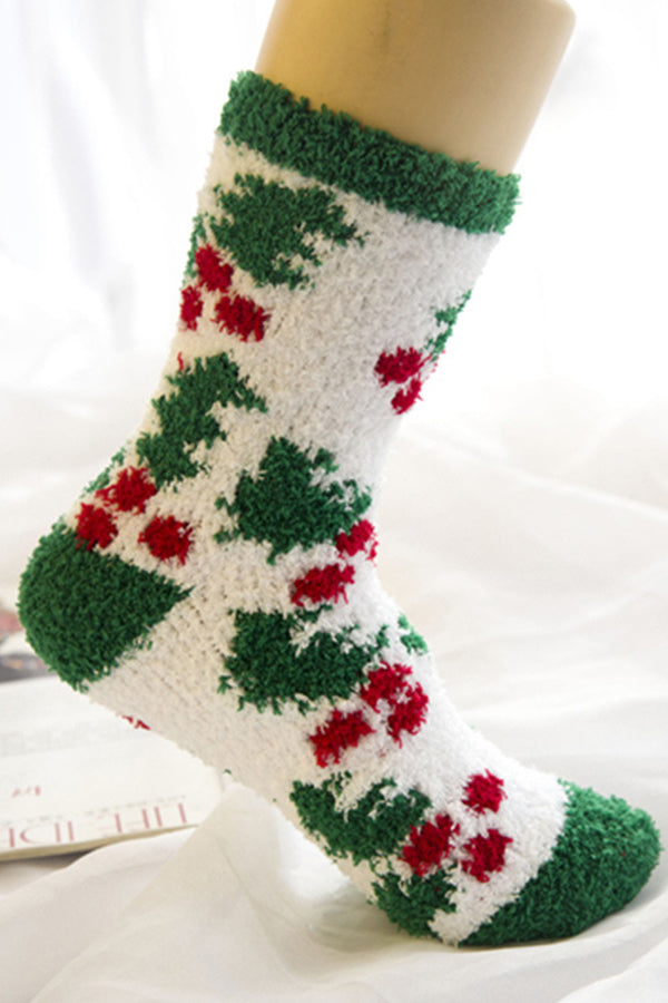 Set of Seven Pairs of Christmas Socks (7 PAIRS)