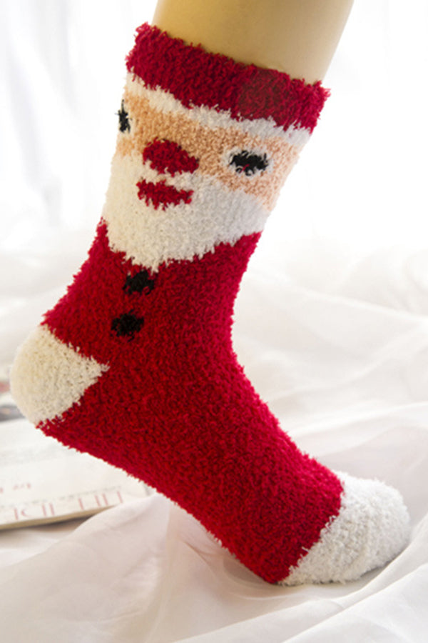 Set of Seven Pairs of Christmas Socks (7 PAIRS)