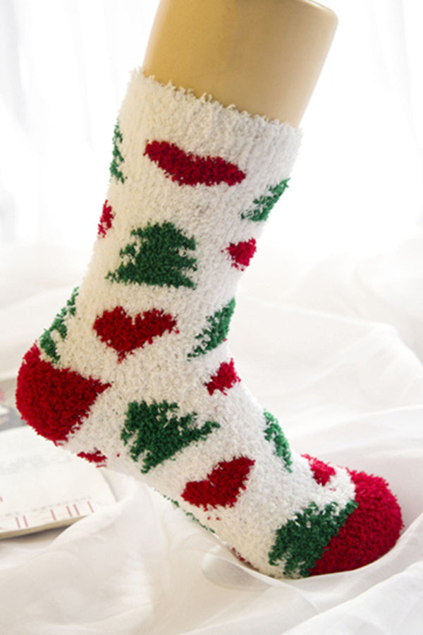 Set of Seven Pairs of Christmas Socks (7 PAIRS)