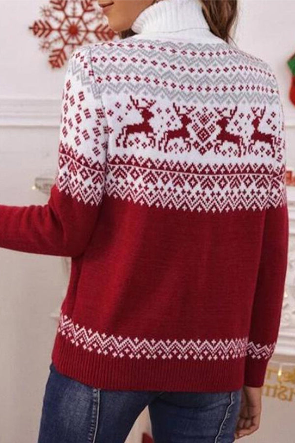 Christmas Turtleneck Pullover