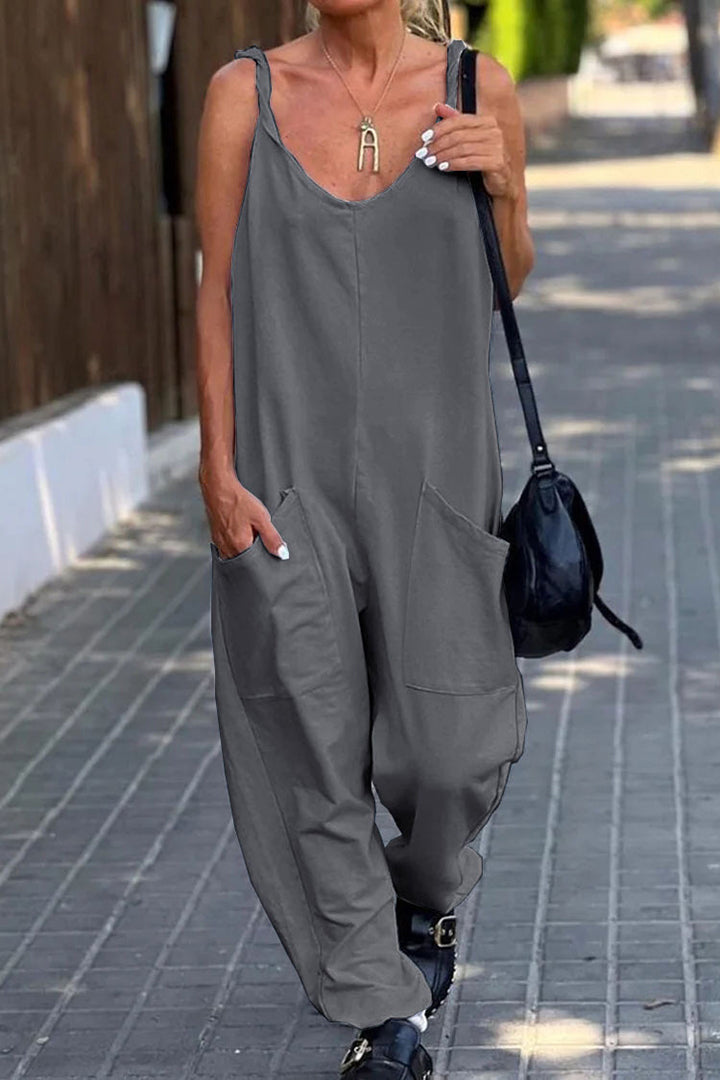 Casual Suspenders Casual Jumpsuit