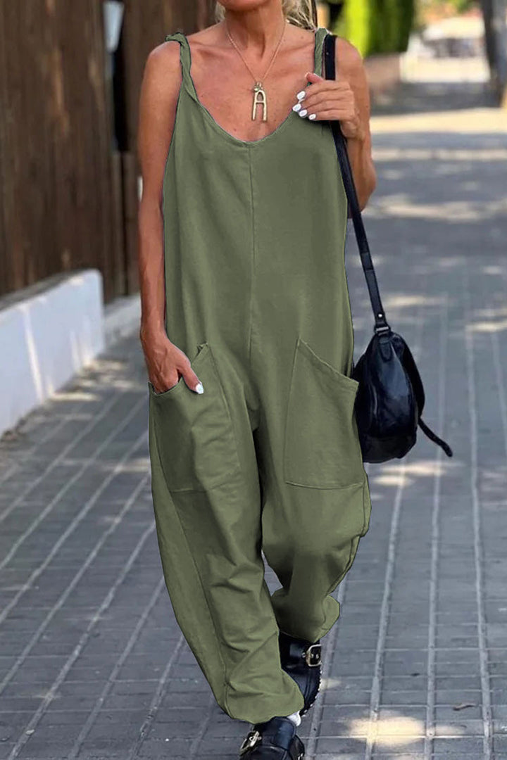 Casual Suspenders Casual Jumpsuit