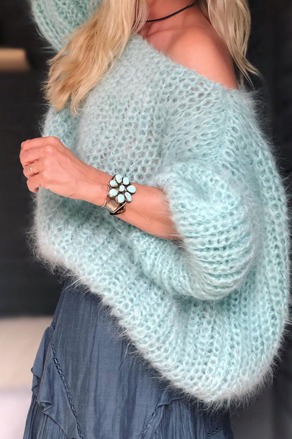 Chic Knitted Pullover Sweater