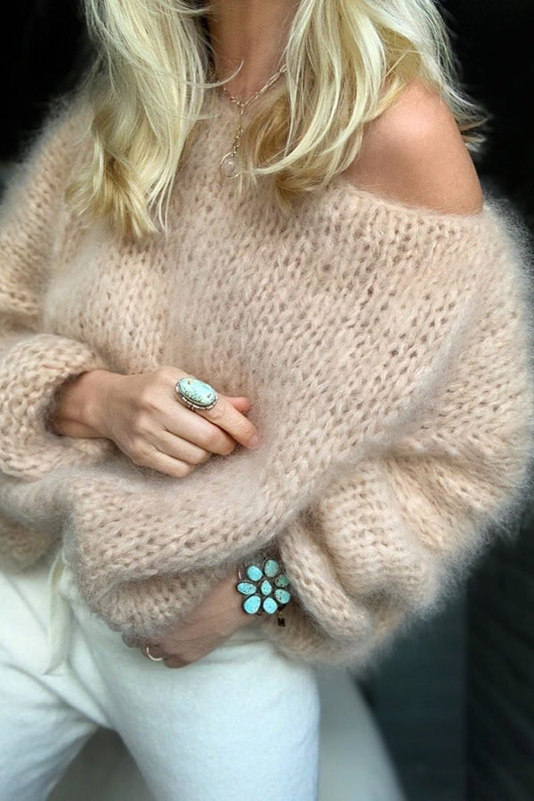 Chic Knitted Pullover Sweater