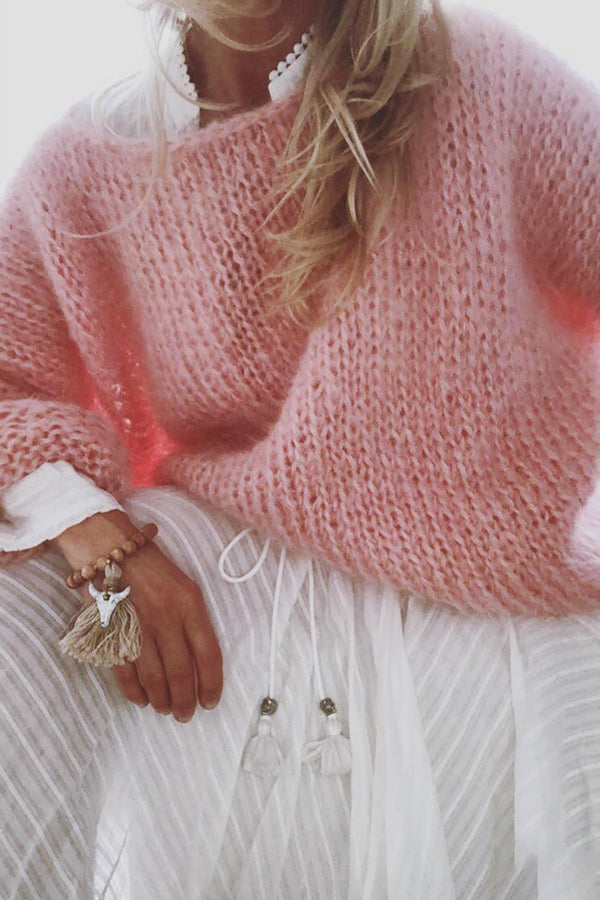 Chic Knitted Pullover Sweater