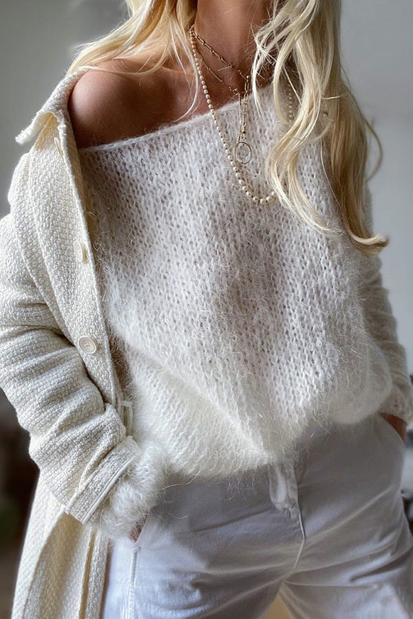 Chic Knitted Pullover Sweater