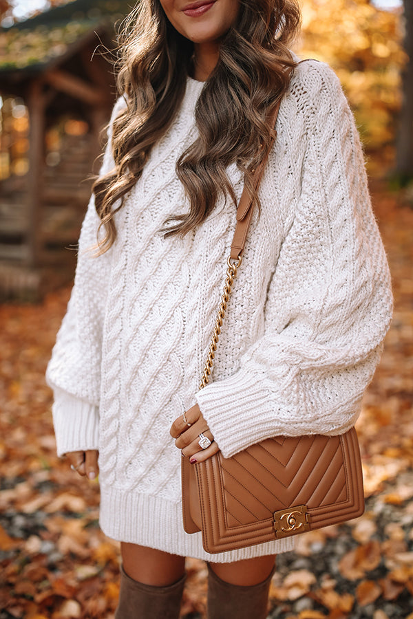 Cute Sweater Dress for Fall