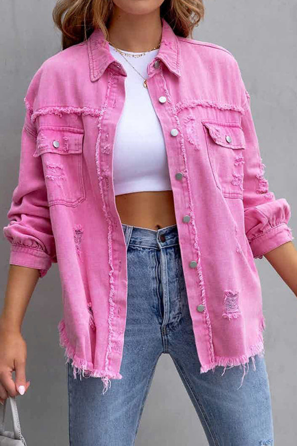 Pink Street Coat