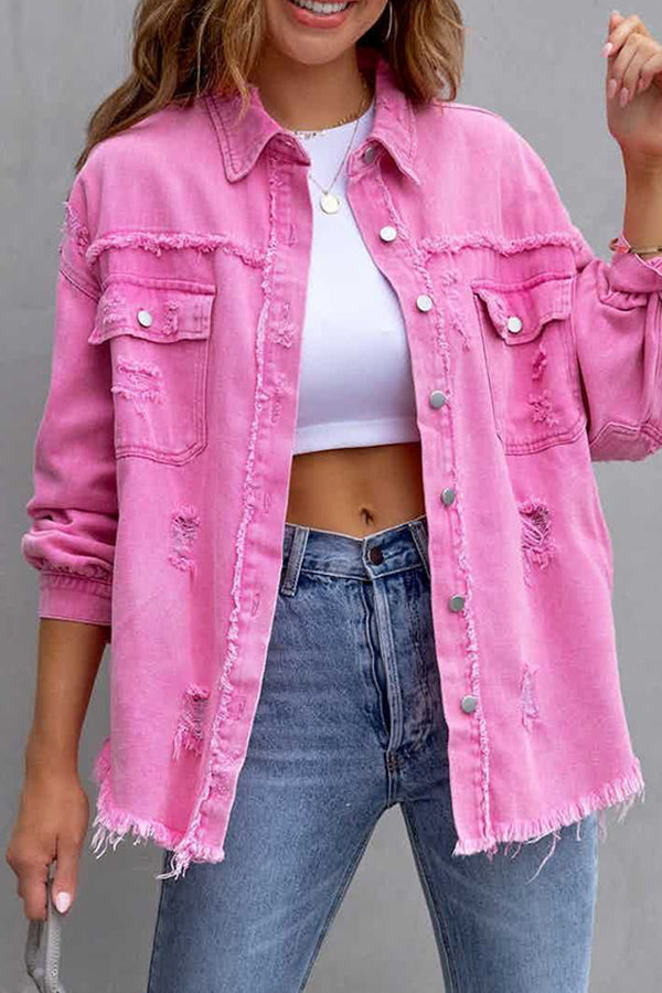 Pink Street Coat