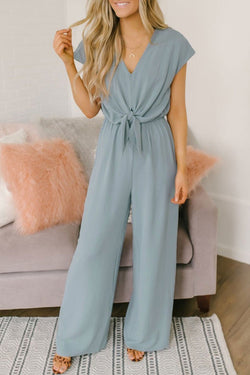 Backless Strappy Jumpsuit